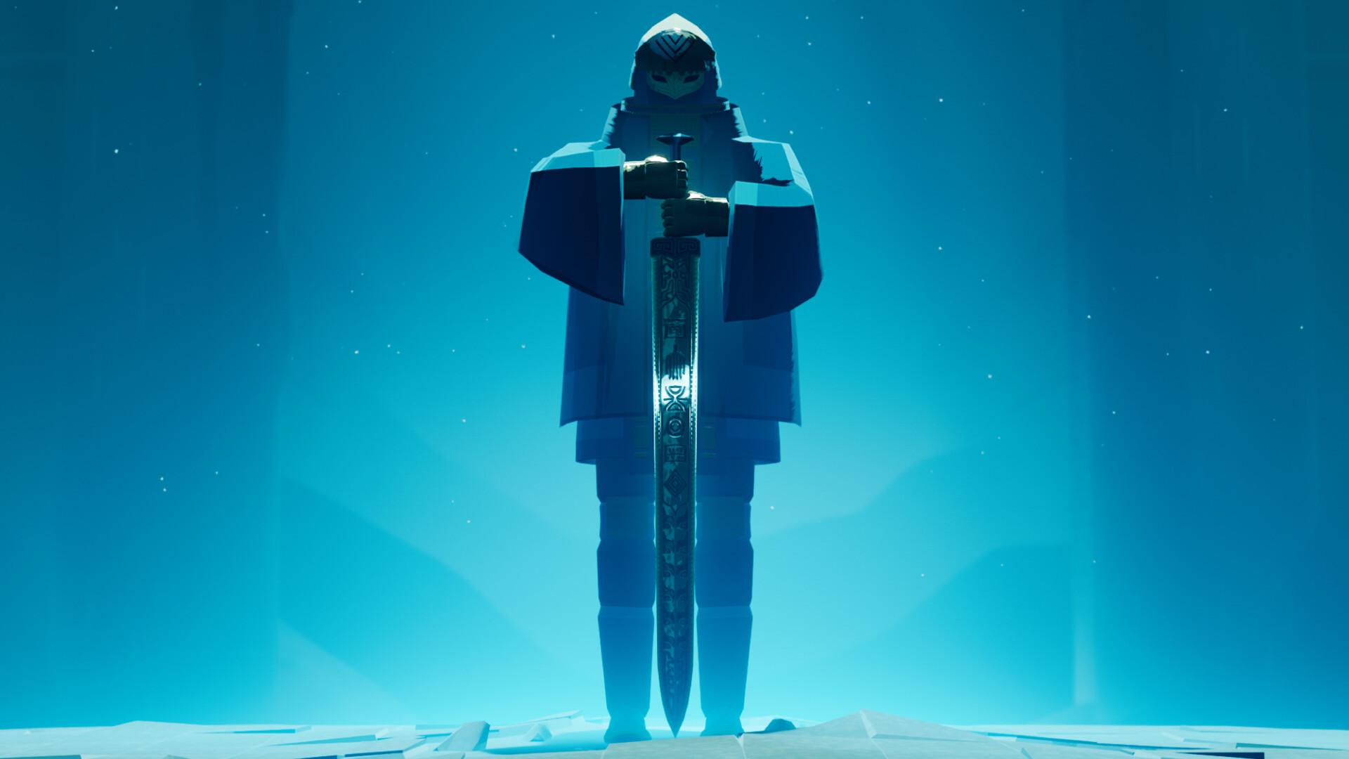 Скриншот из игры Sword of the Sea - 1