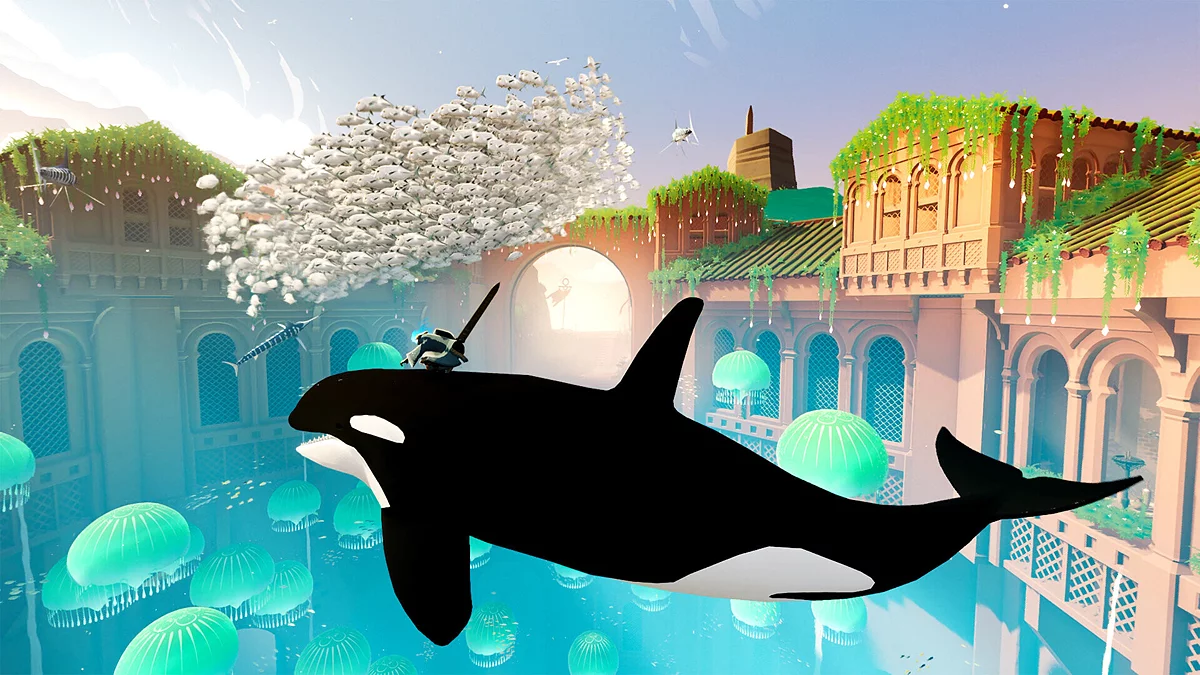Скриншот из игры Sword of the Sea - 16