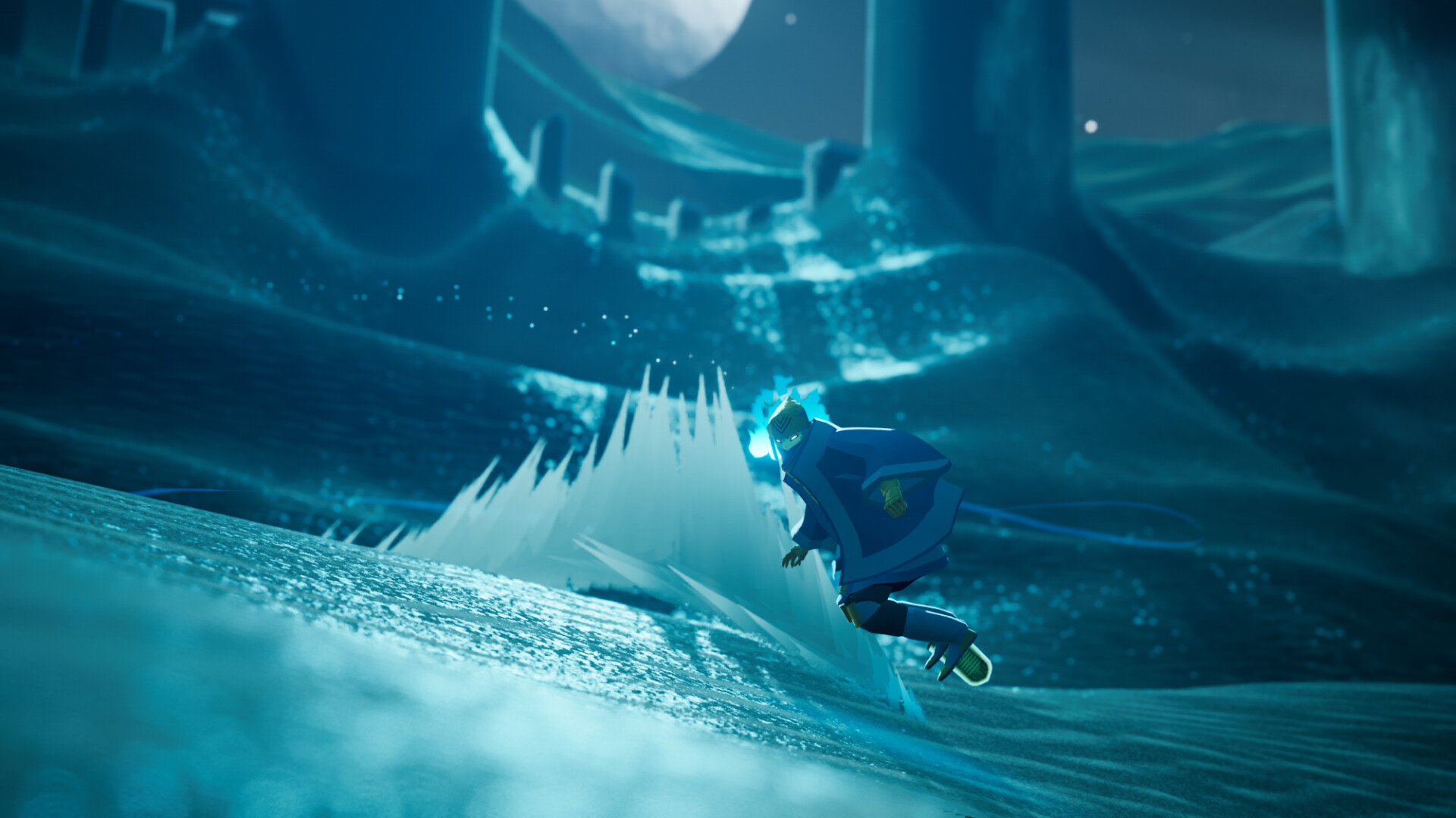 Скриншот из игры Sword of the Sea - 5