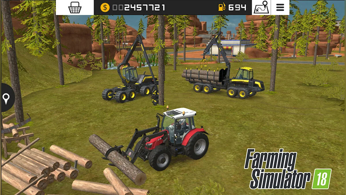 Скриншот из игры Farming Simulator 18 - 8