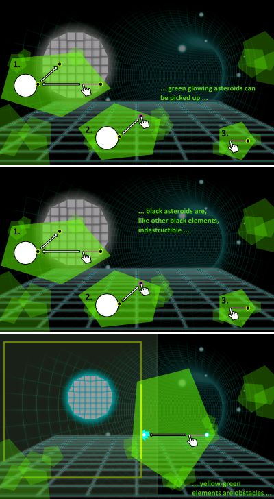 Скриншот из игры Asteroid Impacts - 2