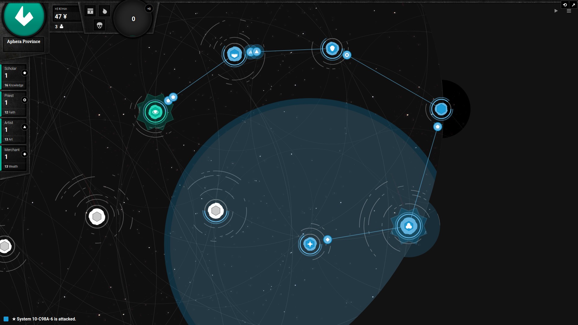 Скриншот из игры Asylamba: Influence - 11