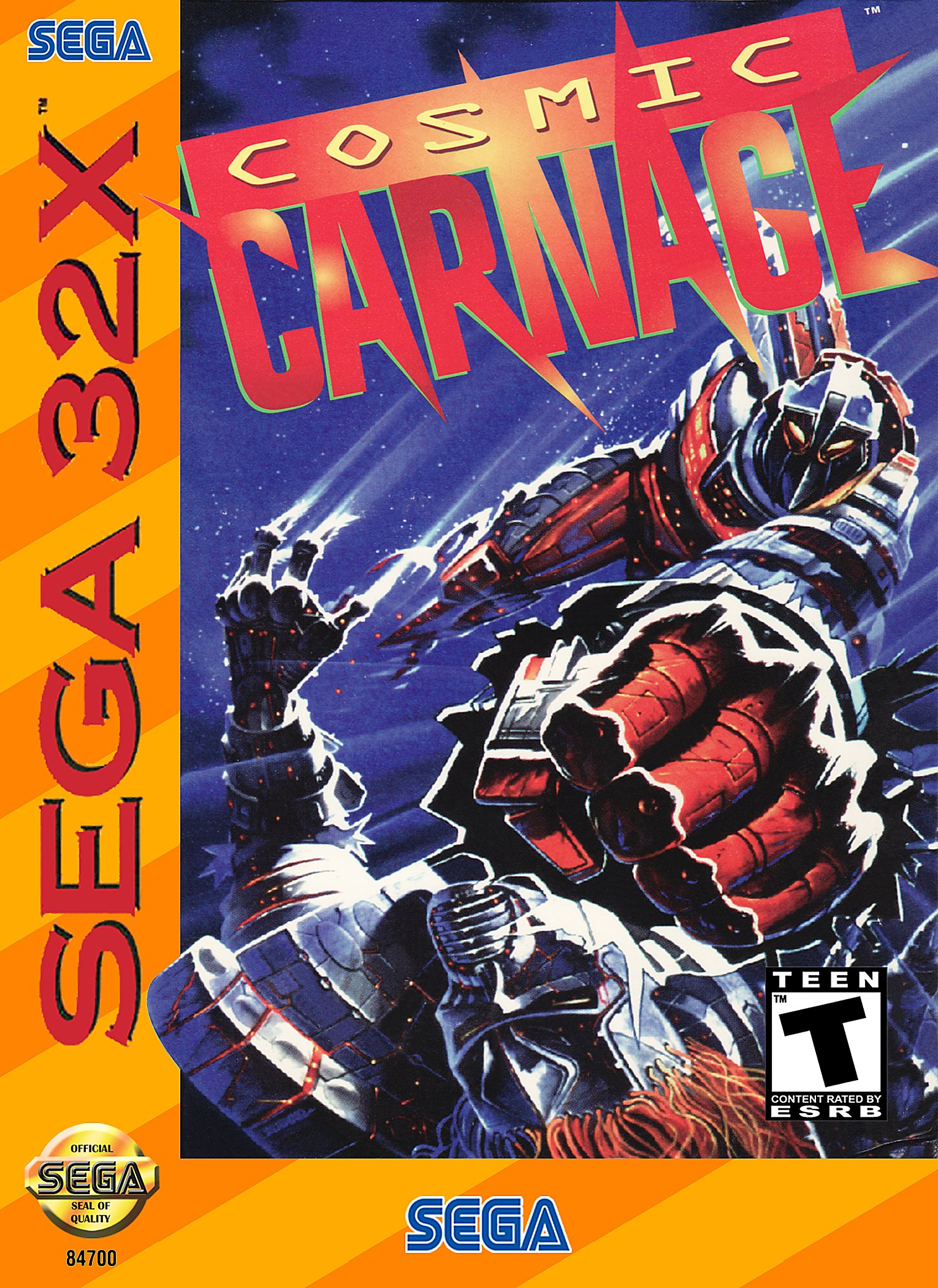 Обложка игры Cosmic Carnage