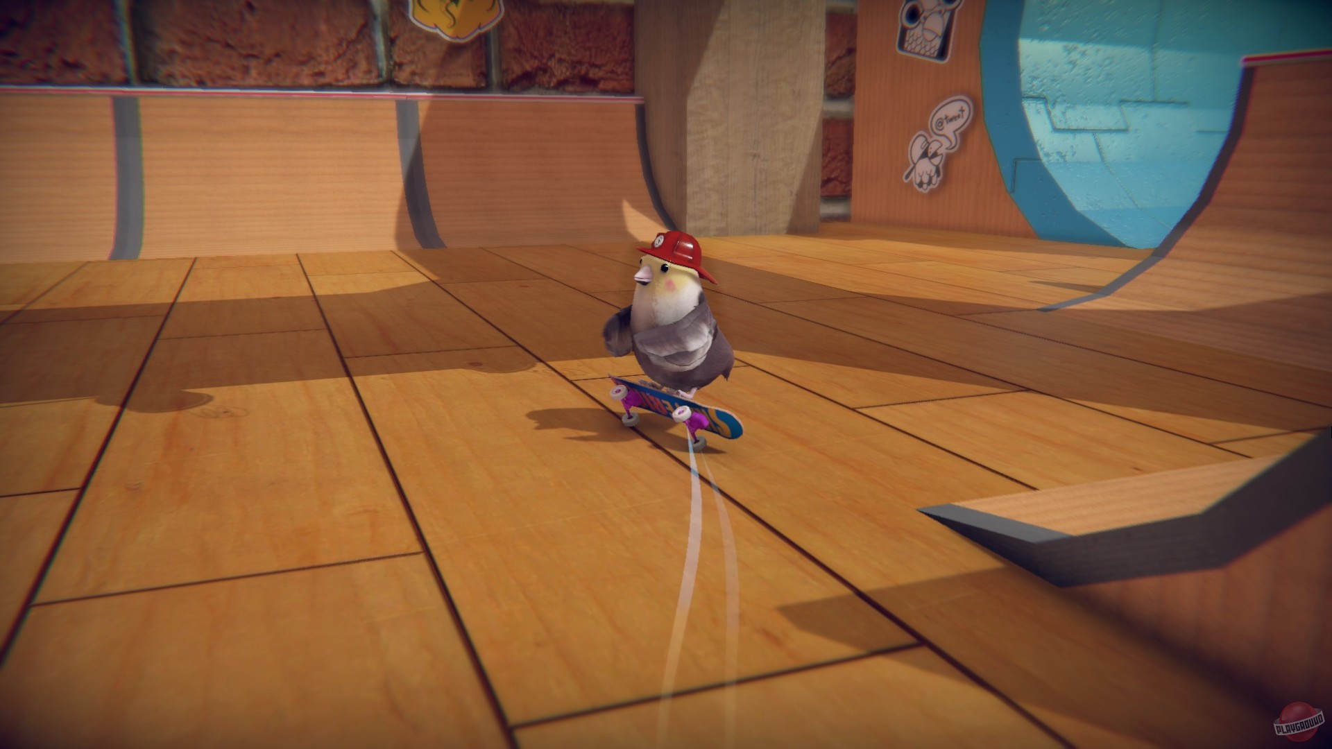 Скриншот из игры SkateBIRD - 16