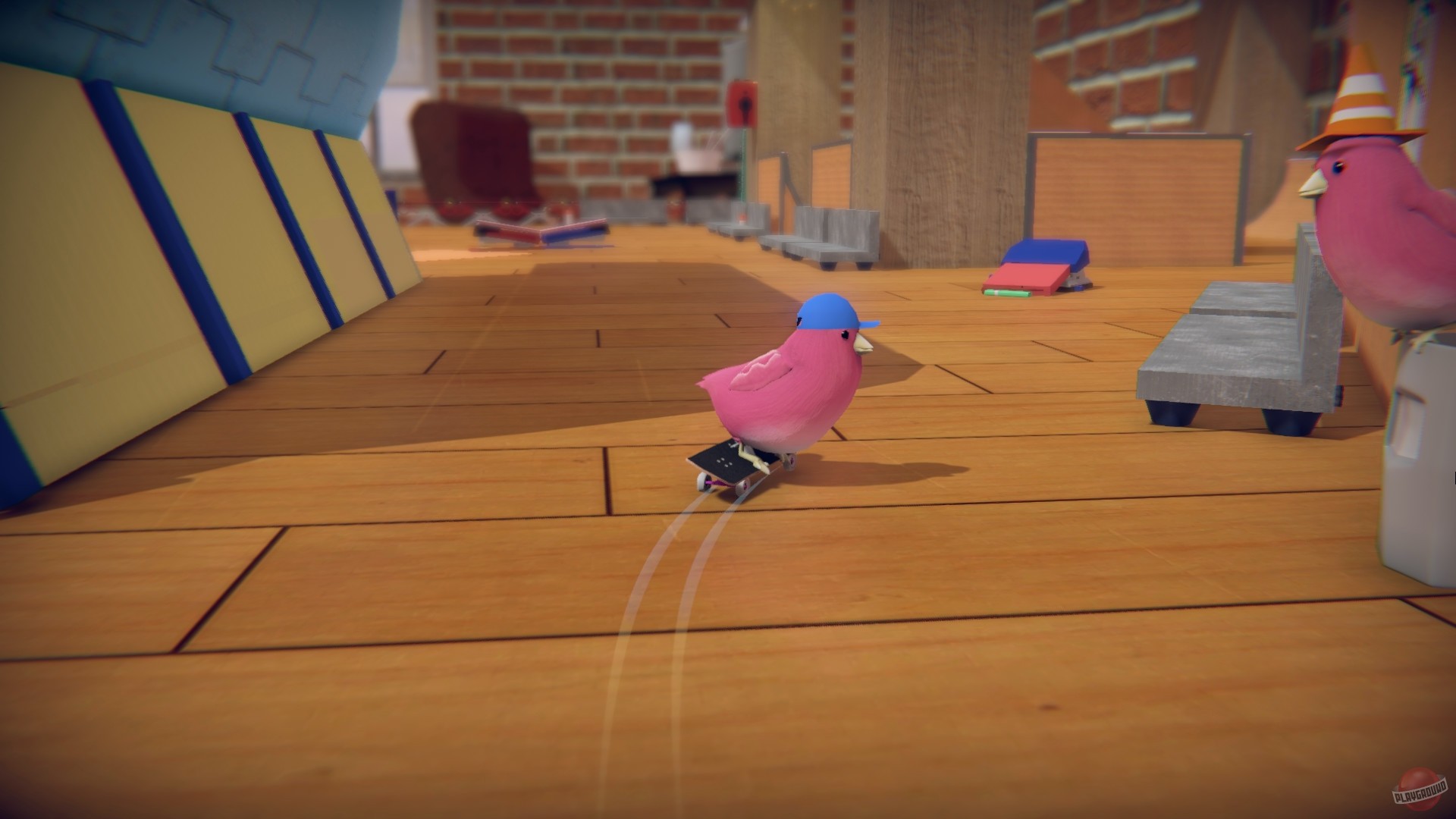 Скриншот из игры SkateBIRD - 13