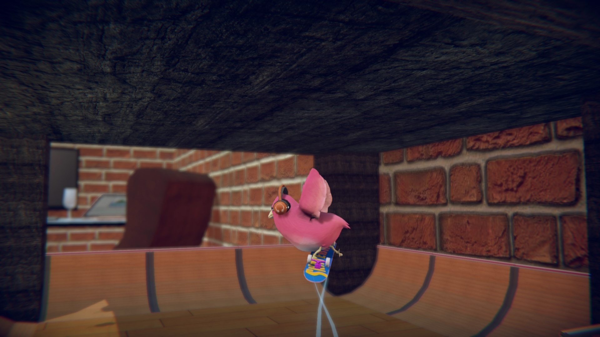Скриншот из игры SkateBIRD - 17