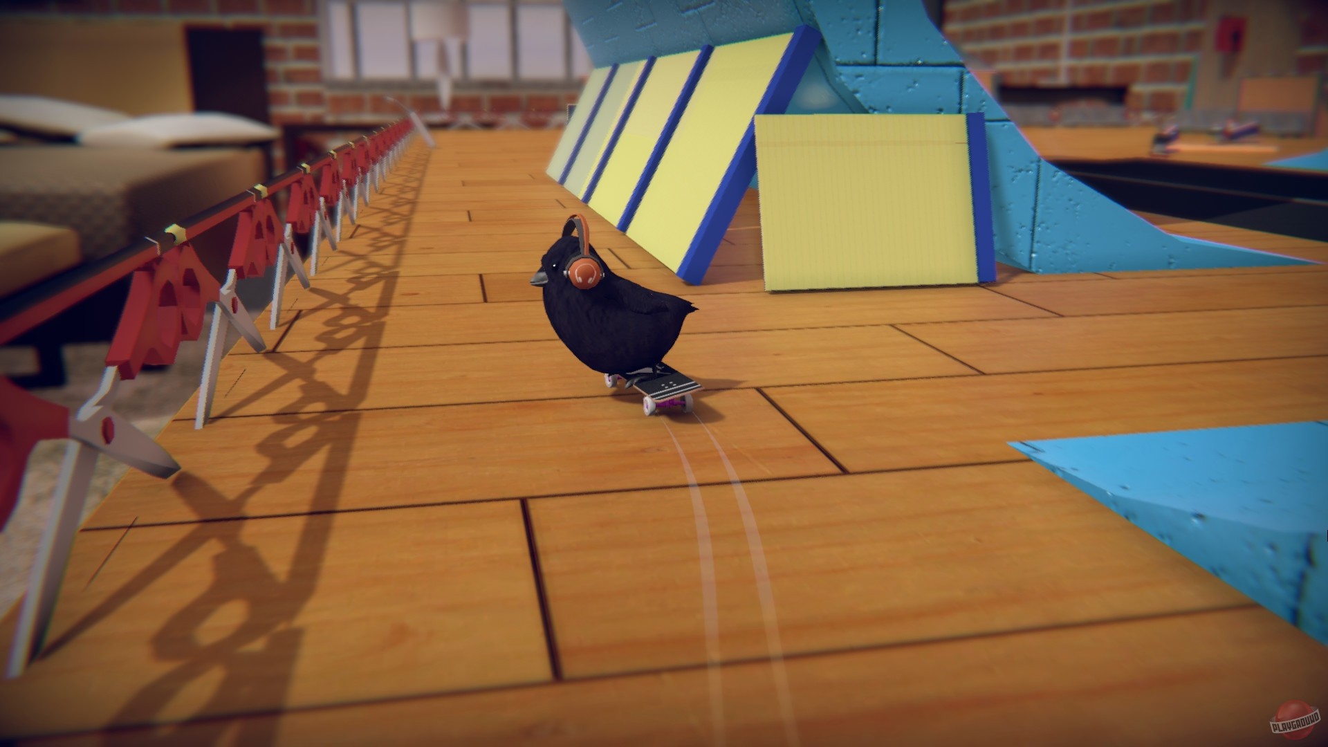 Скриншот из игры SkateBIRD - 25