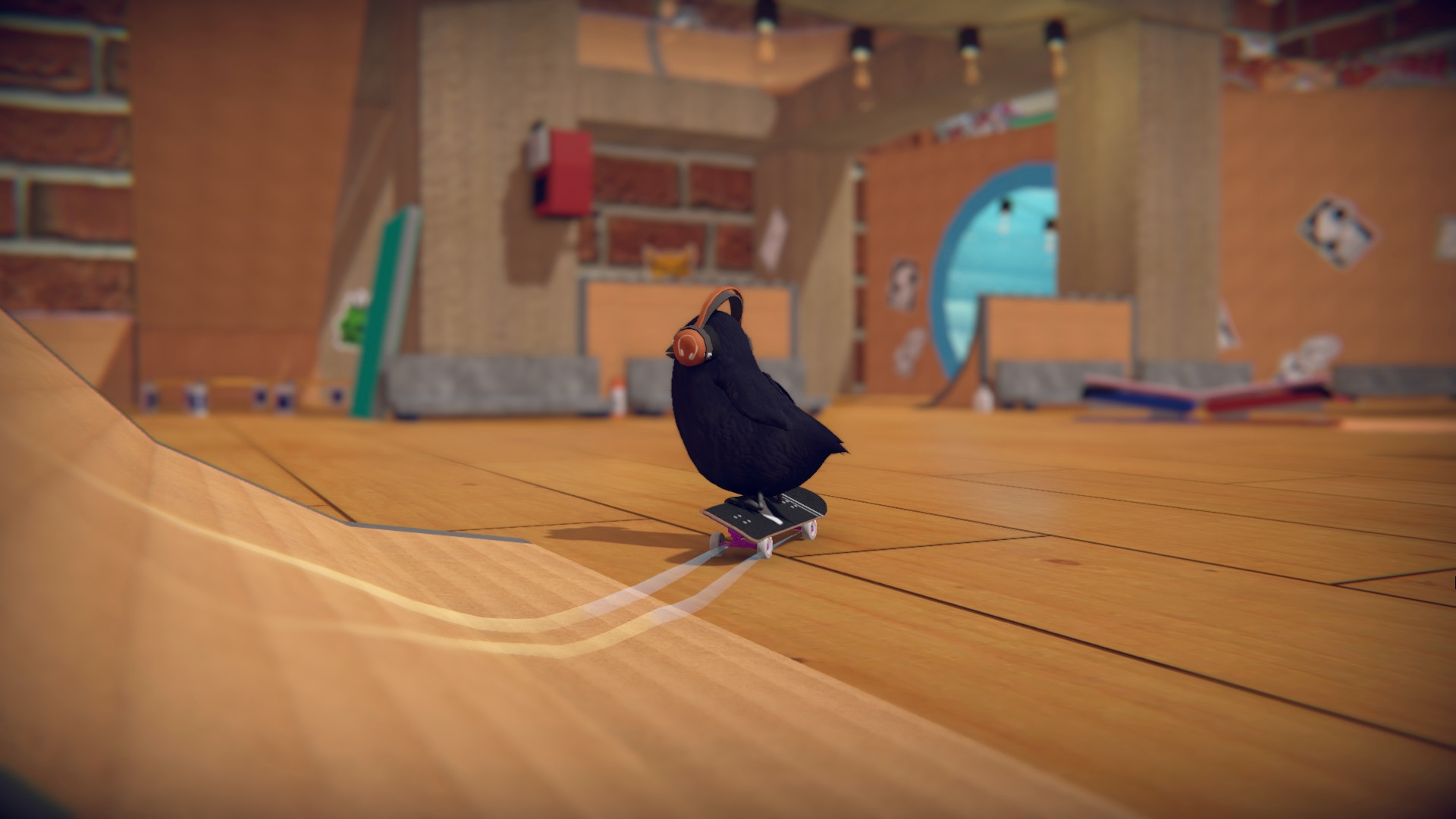 Скриншот из игры SkateBIRD - 2