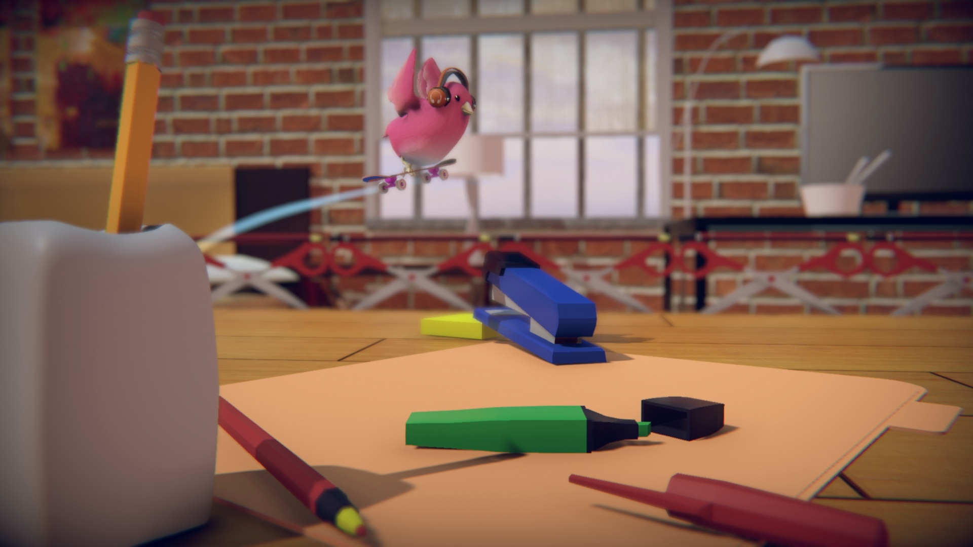 Скриншот из игры SkateBIRD - 9