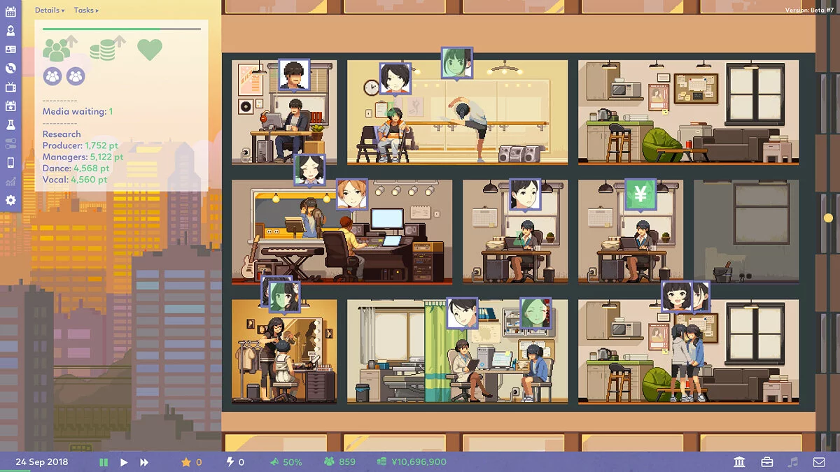 Скриншот из игры Idol Manager - 21