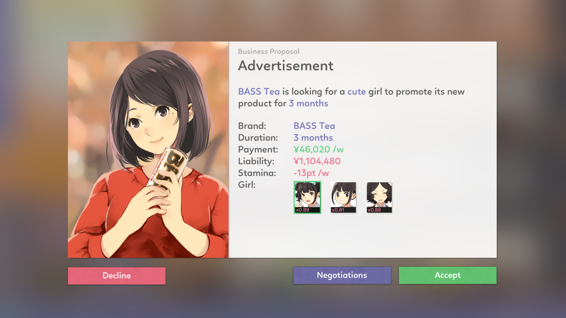 Скриншот из игры Idol Manager - 8