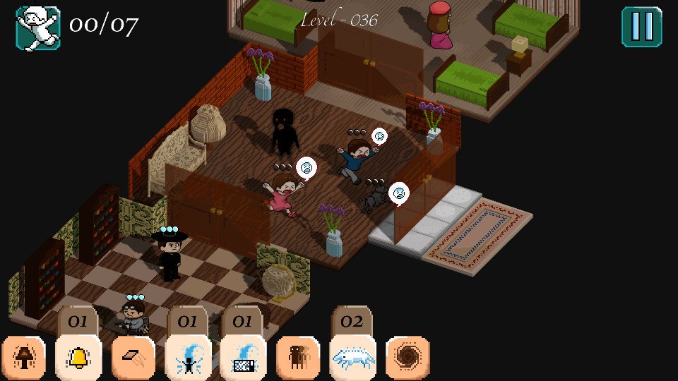 Скриншот из игры Poltergeist: A Pixelated Horror - 2