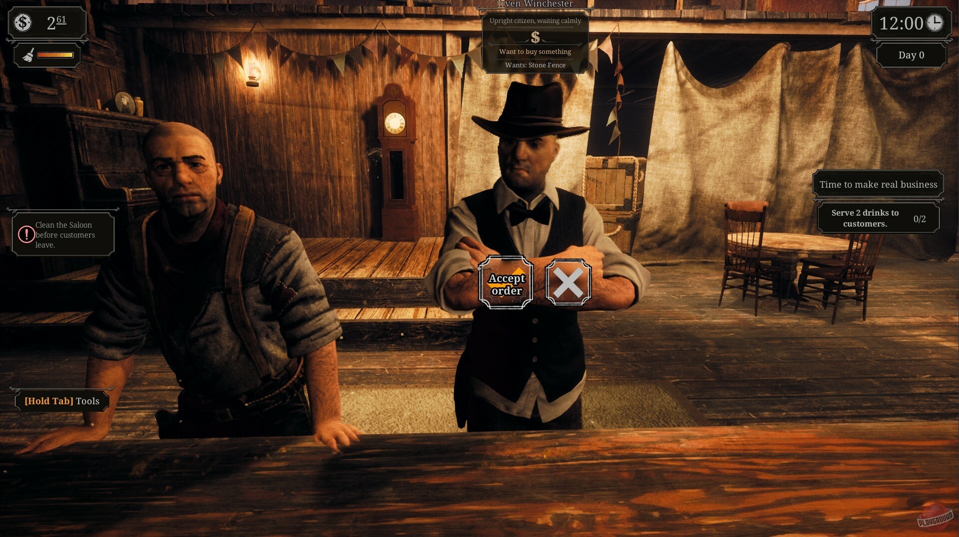 Скриншот из игры Saloon Simulator - 14