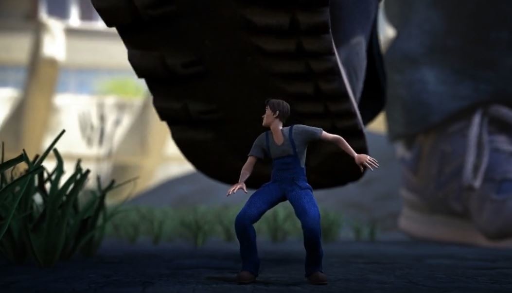 Скриншот из игры MicroMan - 1