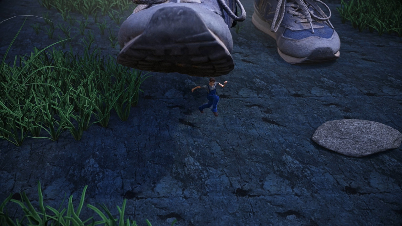 Скриншот из игры MicroMan - 2