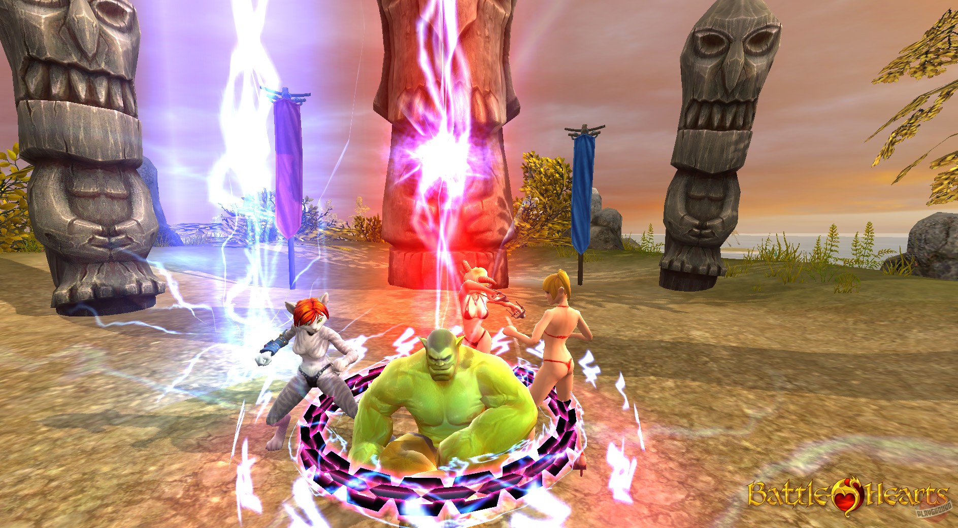 Скриншот из игры Battle Hearts - 30