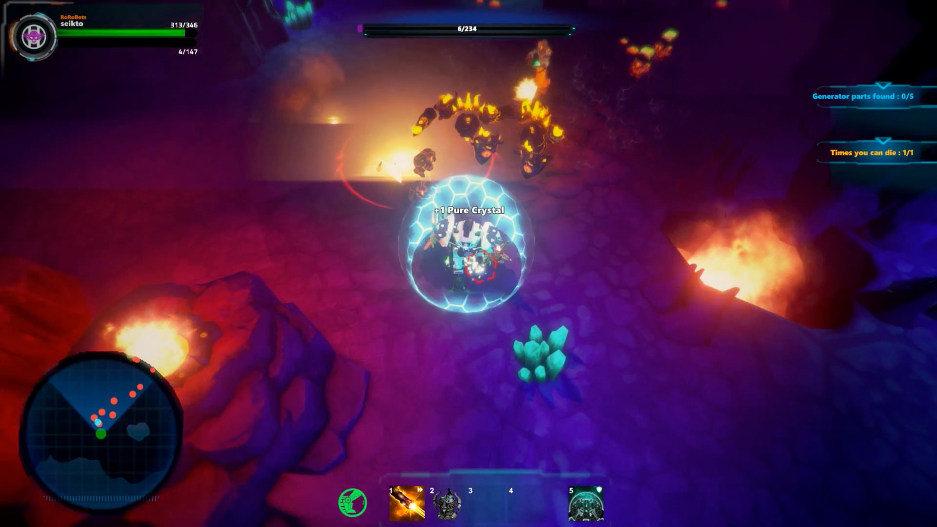 Скриншот из игры Dungeons & Robots - 11