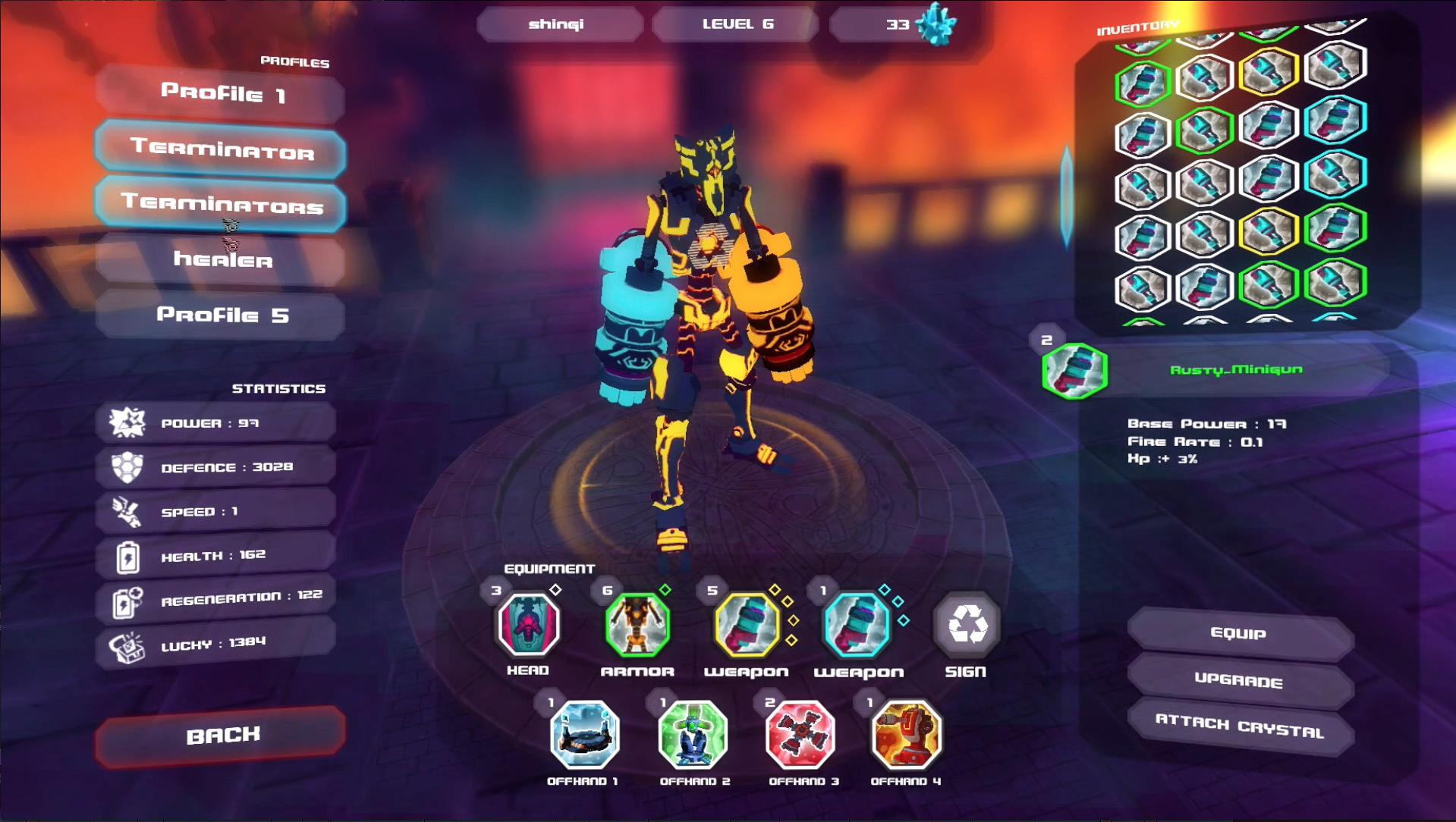 Скриншот из игры Dungeons & Robots - 1