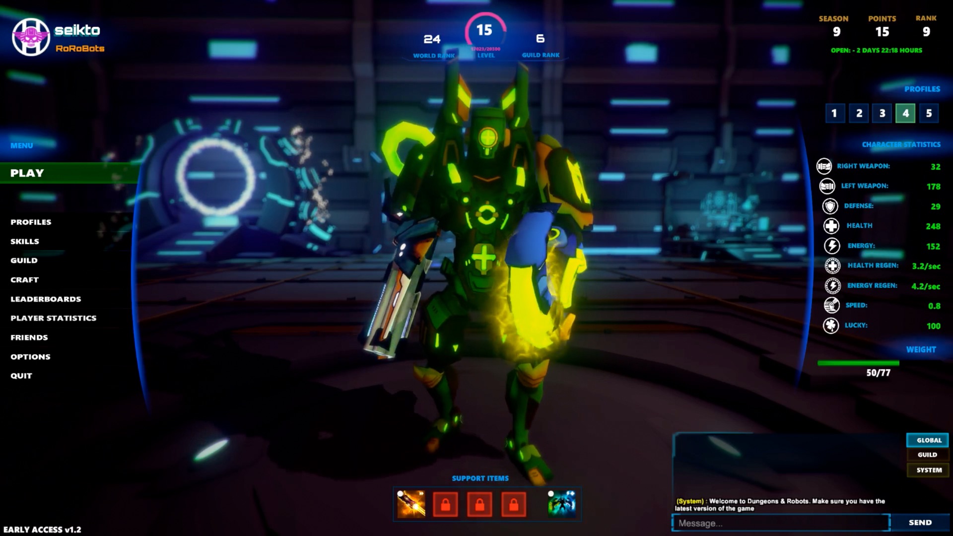 Скриншот из игры Dungeons & Robots - 13