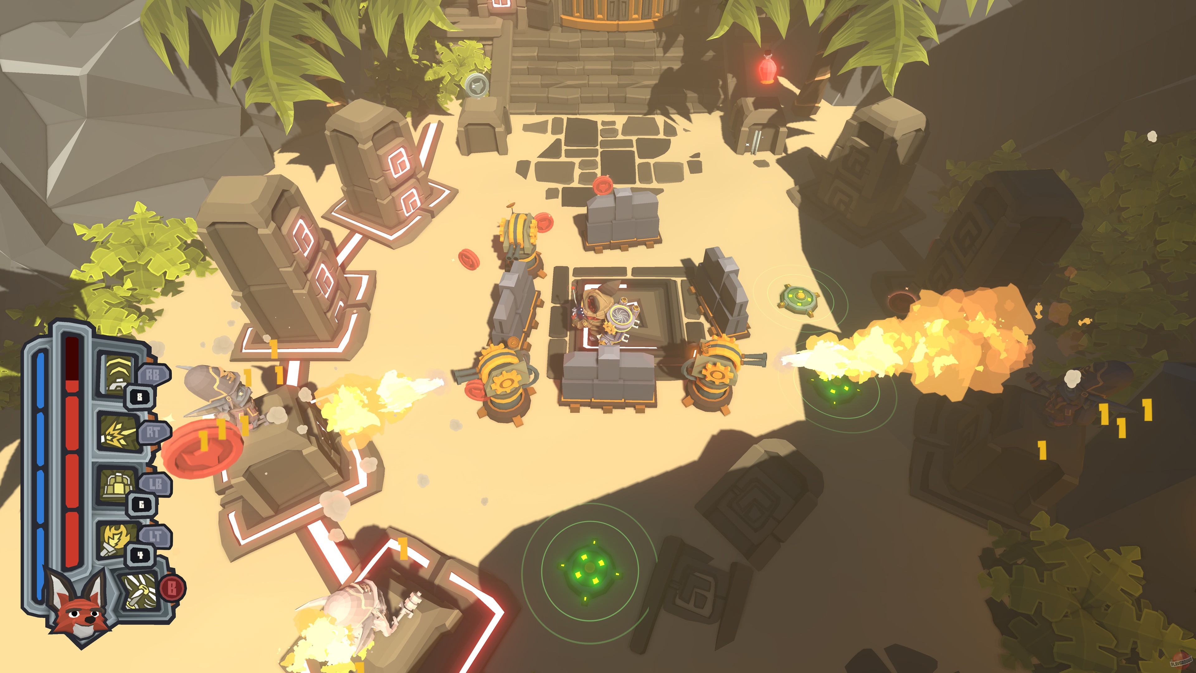 Скриншот из игры Trifox - 4