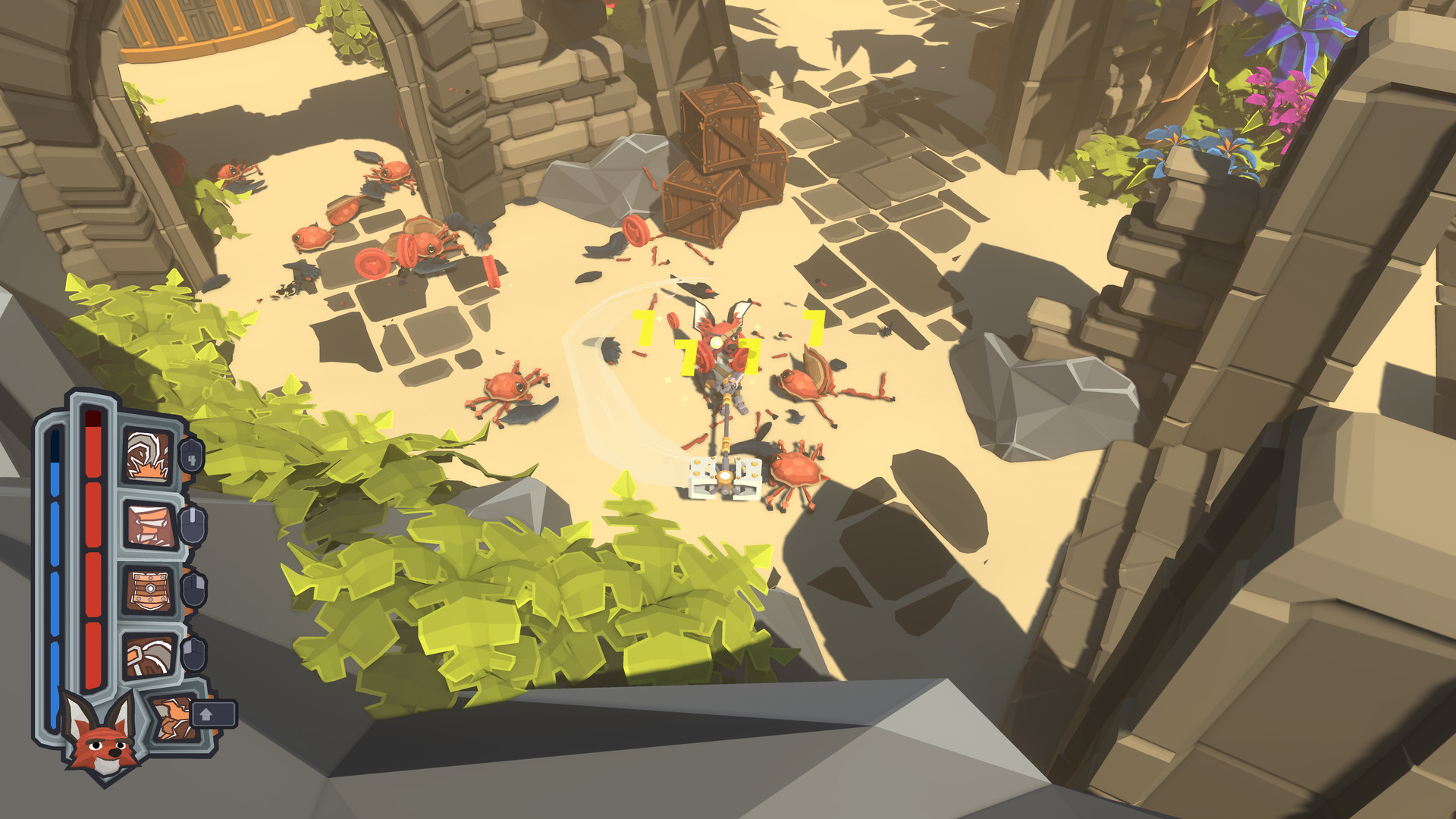 Скриншот из игры Trifox - 5