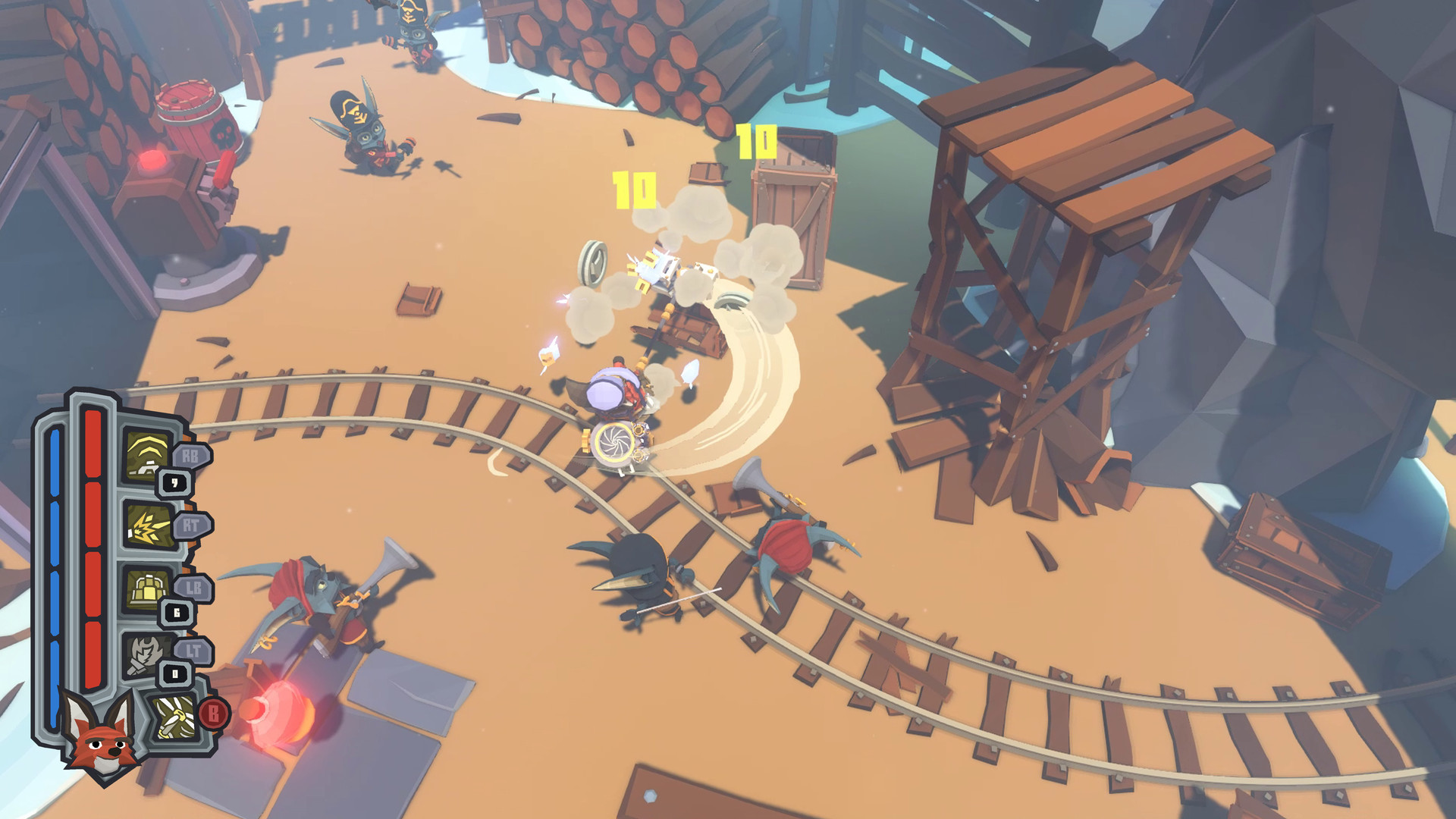 Скриншот из игры Trifox - 9