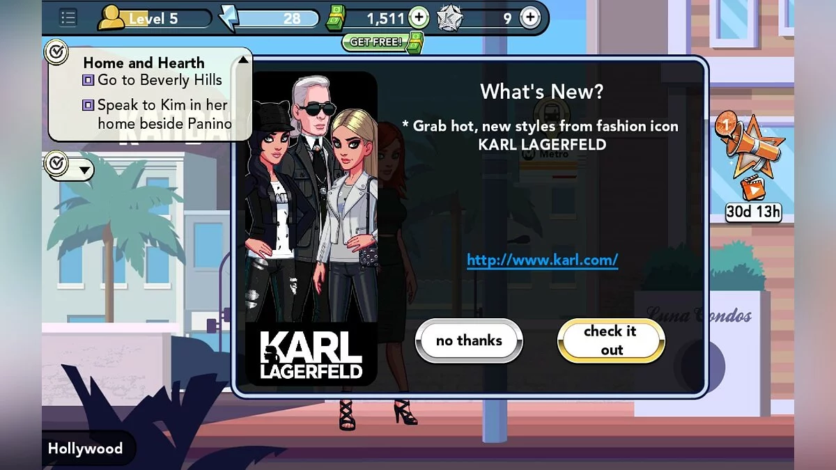 Скриншот из игры Kim Kardashian: Hollywood - 11