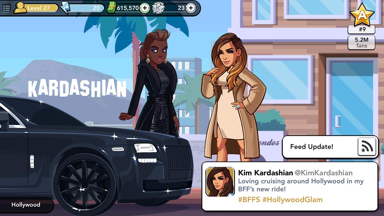 Скриншот из игры Kim Kardashian: Hollywood - 4