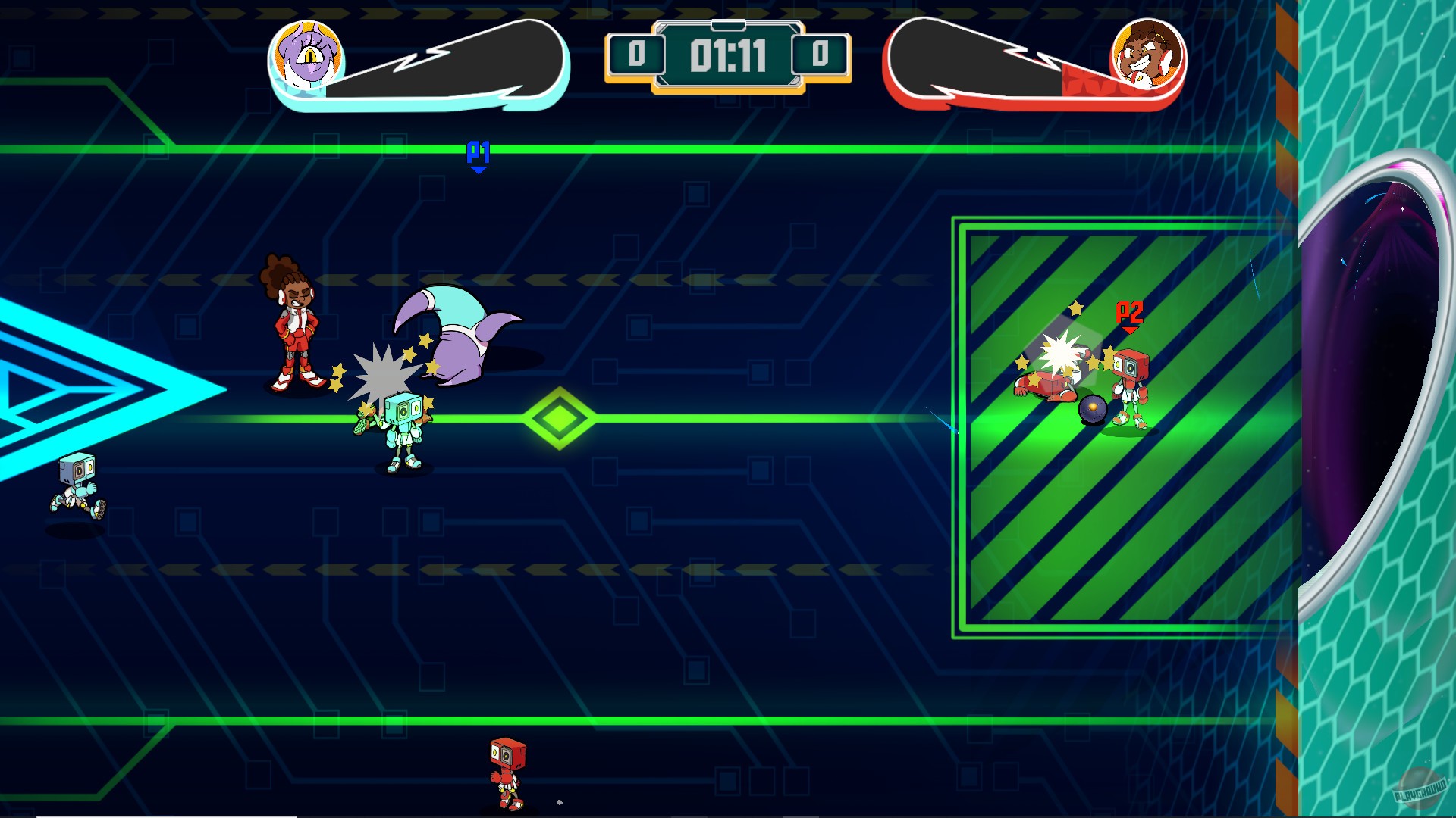 Скриншот из игры Star Strikers: Galactic Soccer - 6