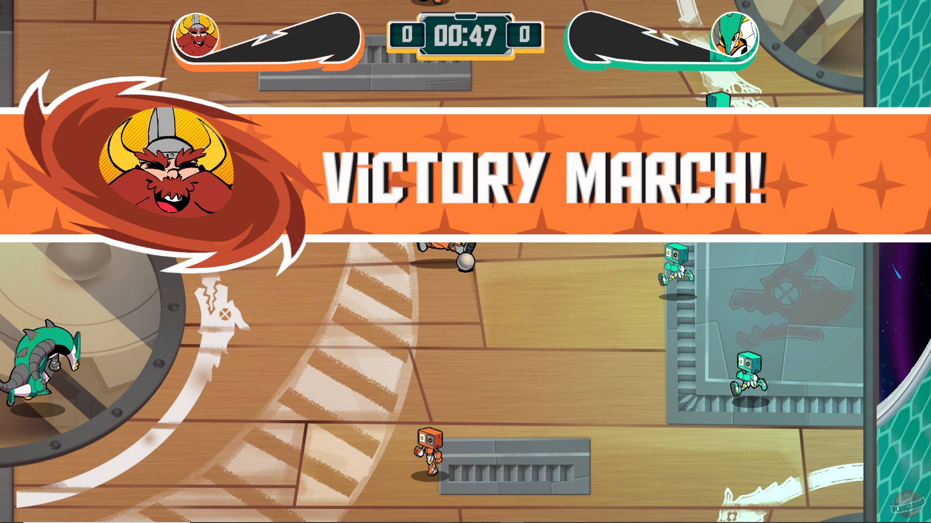 Скриншот из игры Star Strikers: Galactic Soccer - 4