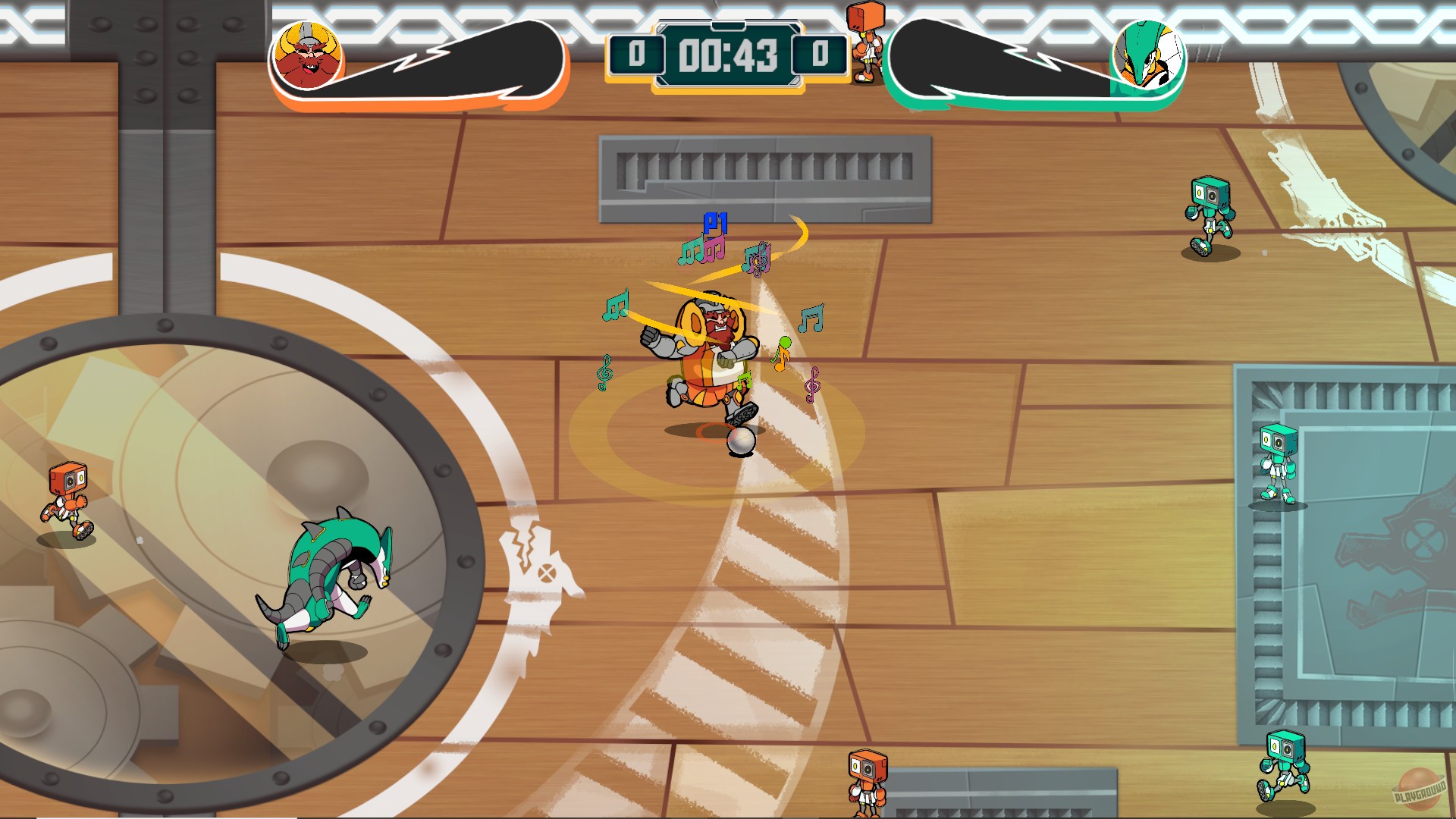 Скриншот из игры Star Strikers: Galactic Soccer - 5