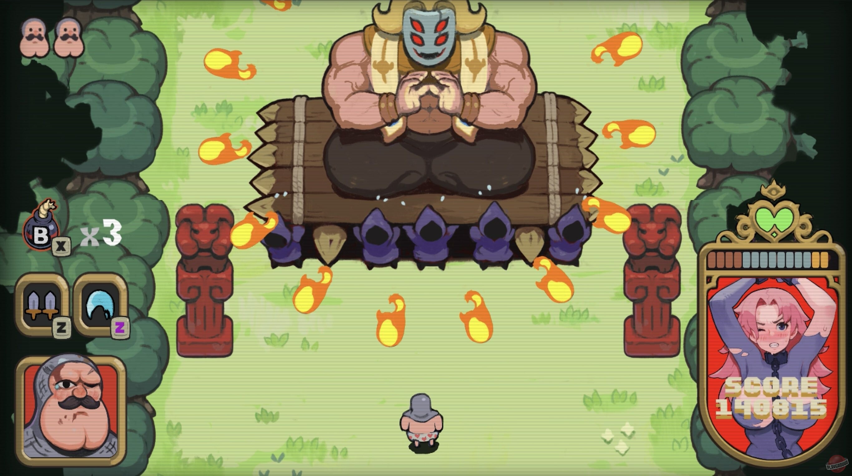 Скриншот из игры ButtKnight - 8