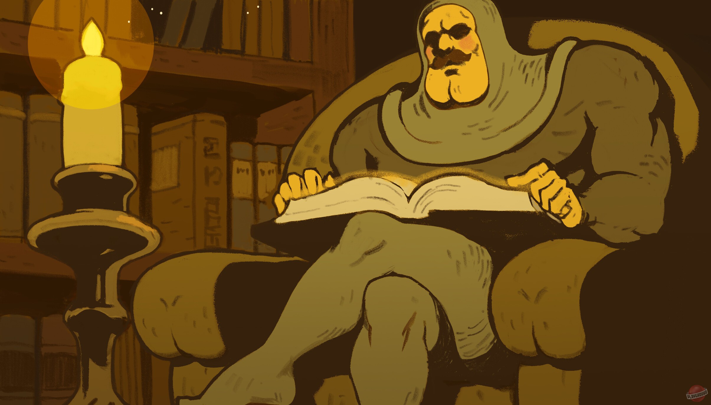 Скриншот из игры ButtKnight - 2