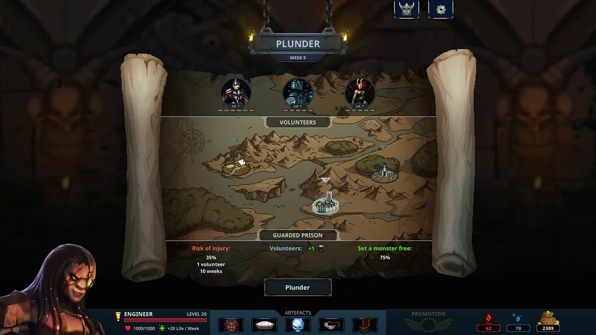 Скриншот из игры Legend of Keepers: Career of a Dungeon Manager - 12