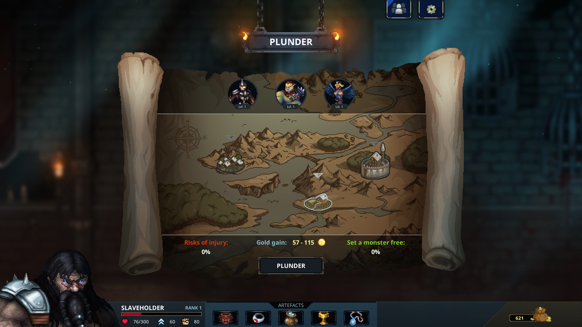 Скриншот из игры Legend of Keepers: Career of a Dungeon Master - 2