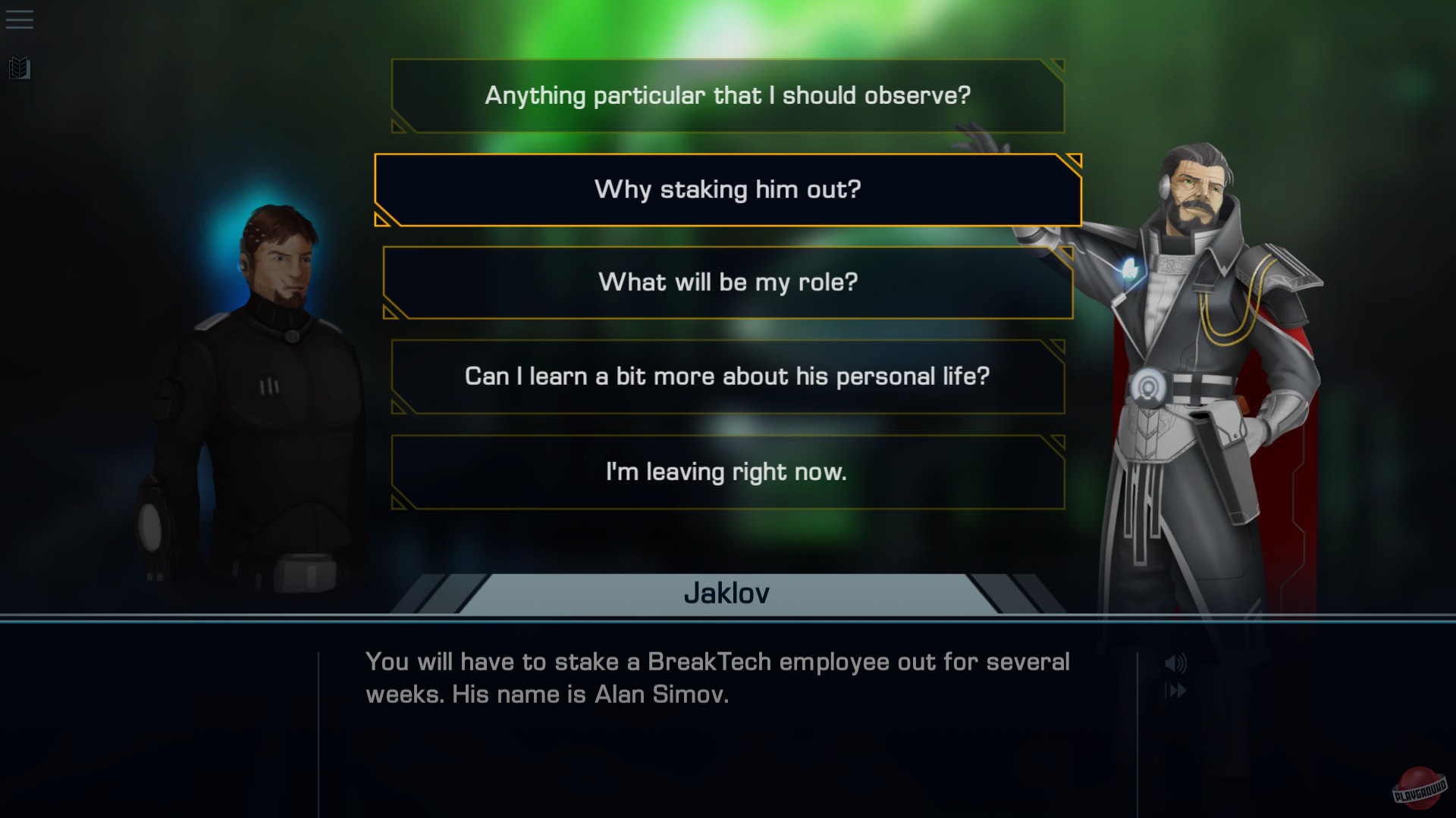 Скриншот из игры S.A.I.A.'s Awakening: A Robothorium Visual Novel - 9