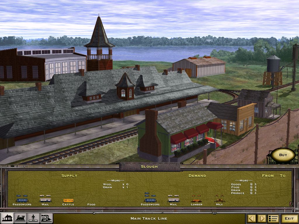 Скриншот из игры Railroad Tycoon 2 - 15