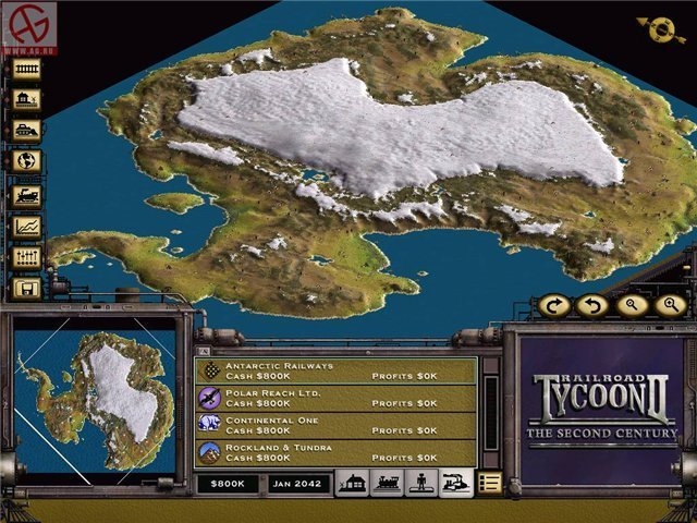 Скриншот из игры Railroad Tycoon 2 - 1