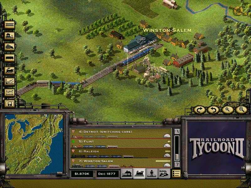 Скриншот из игры Railroad Tycoon 2 - 3