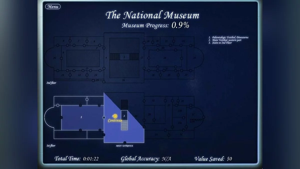 Скриншот из игры Escape the Museum - 10