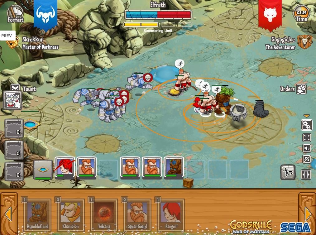 Скриншот из игры Godsrule: War of Mortals - 2