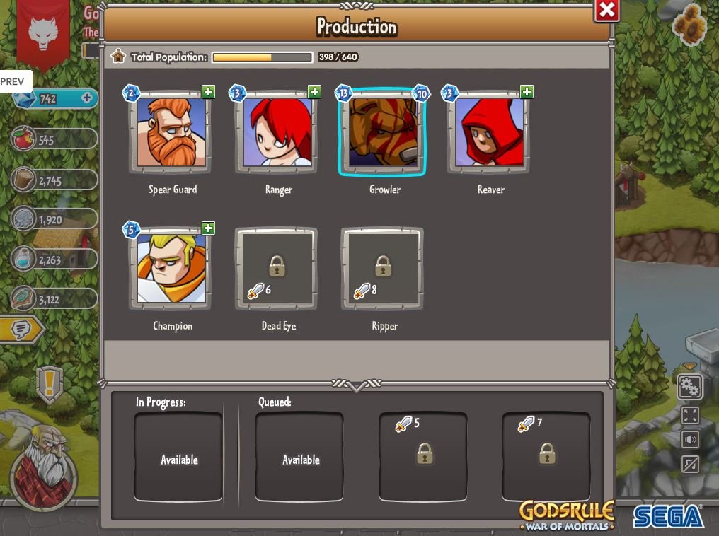 Скриншот из игры Godsrule: War of Mortals - 7