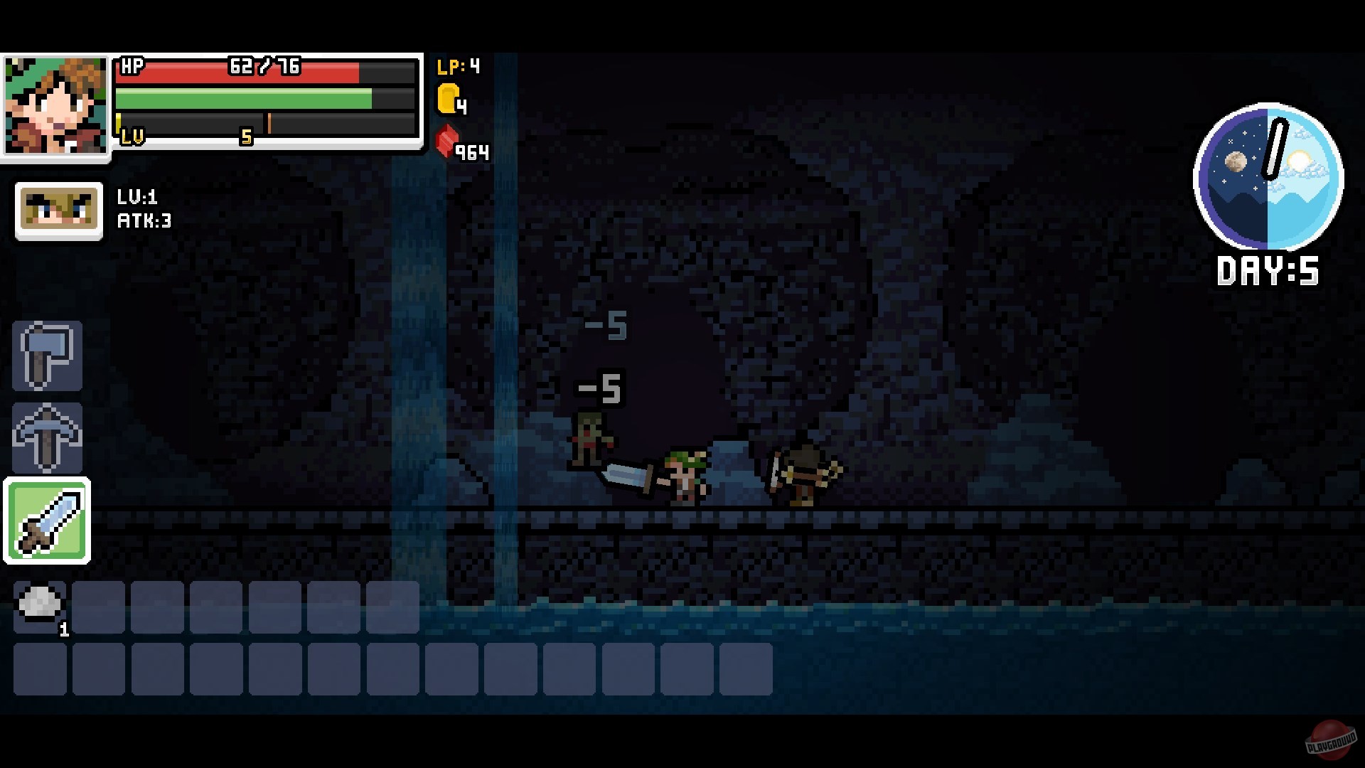 Скриншот из игры Ultra Pixel Survive - 3