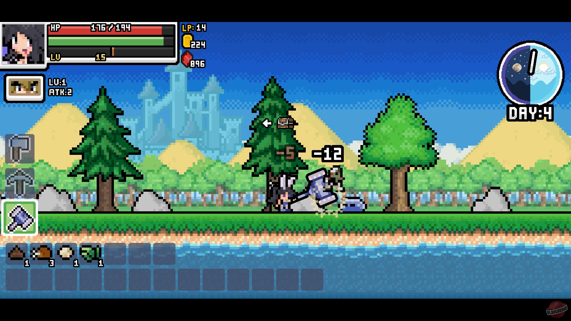 Скриншот из игры Ultra Pixel Survive - 5