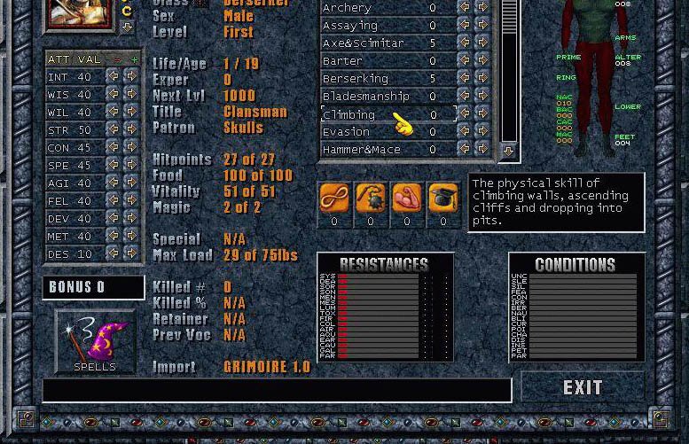 Скриншот из игры Grimoire - 3