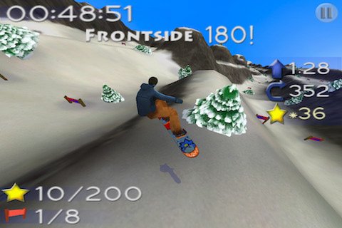 Скриншот из игры Big Mountain Snowboarding - 4