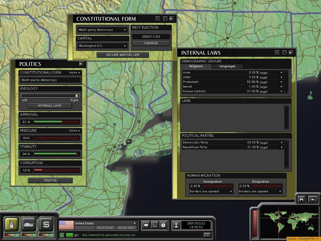 Скриншот из игры SuperPower 2 - 54