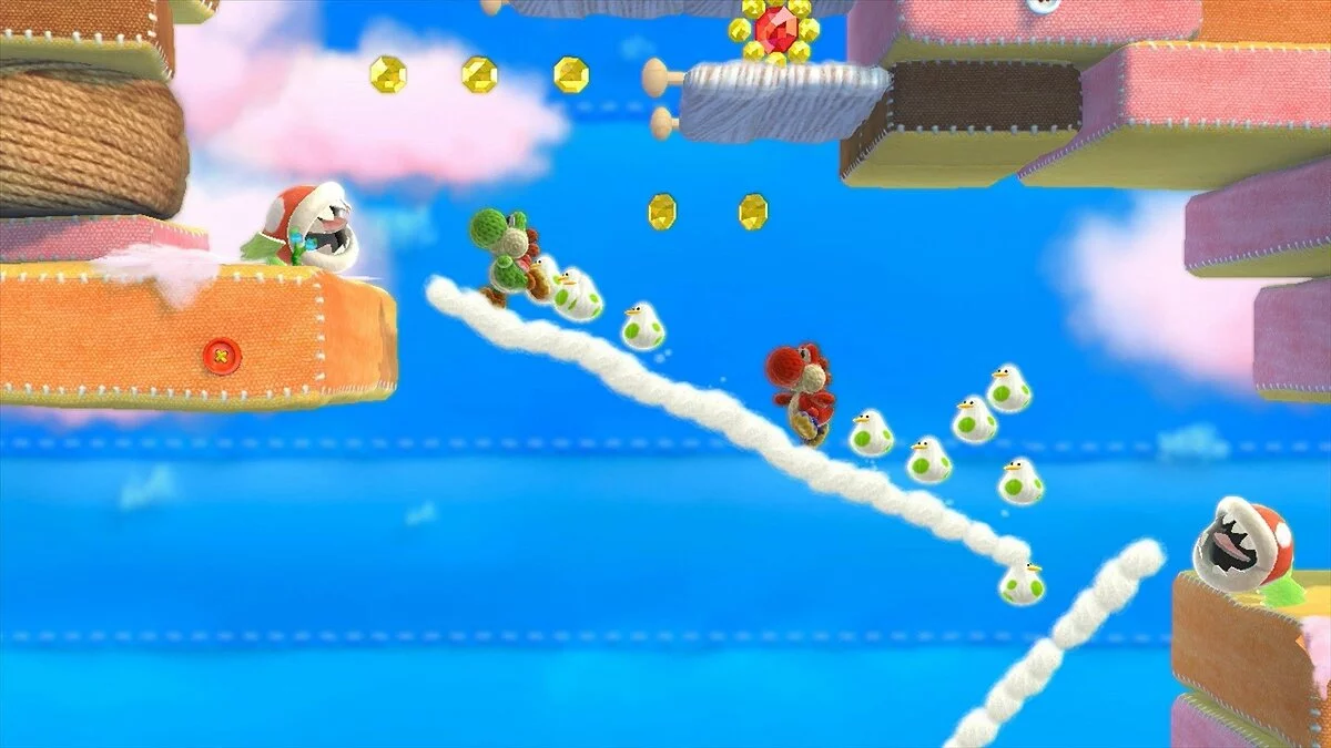 Скриншот из игры Yoshi's Woolly World - 38