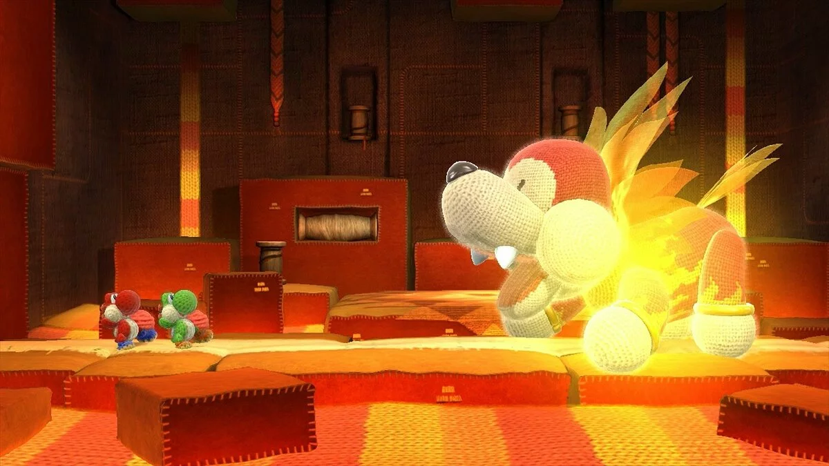 Скриншот из игры Yoshi's Woolly World - 23
