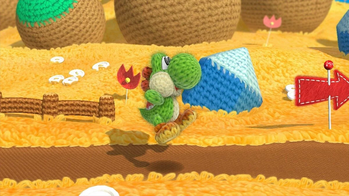 Скриншот из игры Yoshi's Woolly World - 15